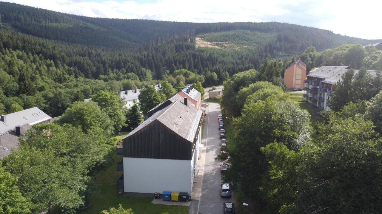Ferienwohnungen Zauberberg, Schneehase & Glitzerhirsch Oberwiesenthal Dış mekan fotoğraf
